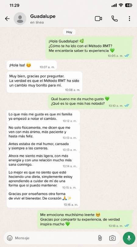 Testimonio RMT