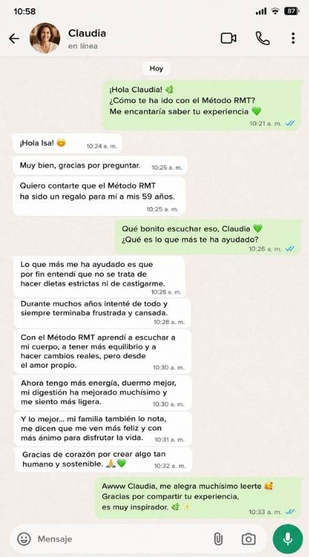 Testimonio RMT